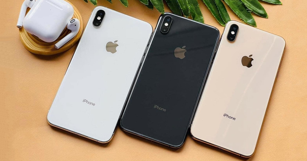 Các phiên bản màu sắc của dòng điện thoại iPhone XS Max