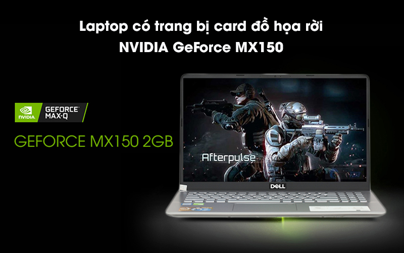 Dell Inspiron 7580 i7 8565U dùng giải trí, chơi game