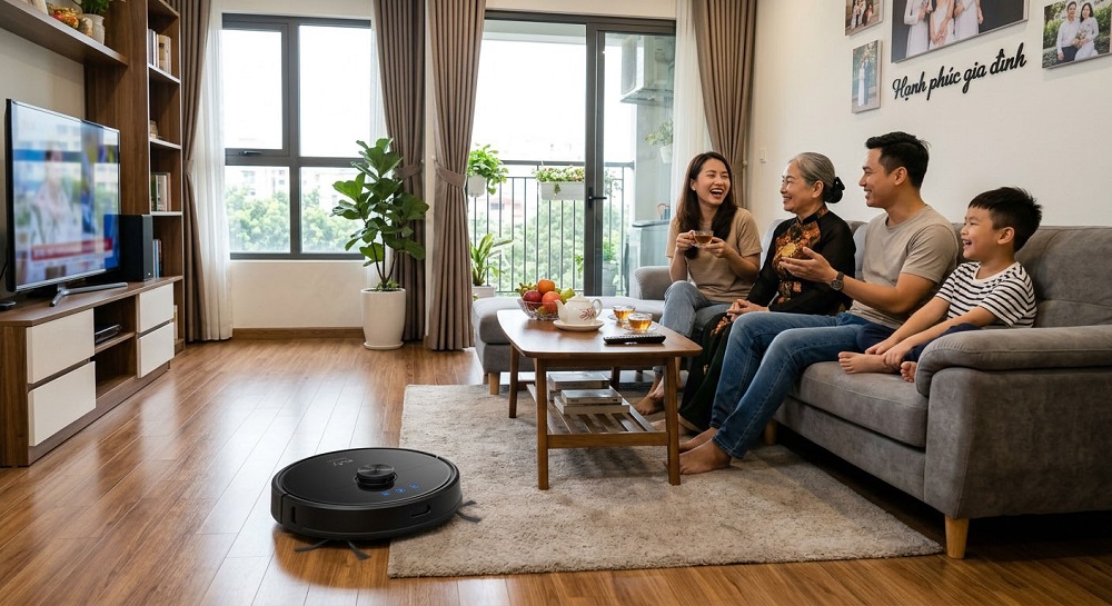 Những tính năng vượt trội của robot hút bụi thông minh Thái Nguyên