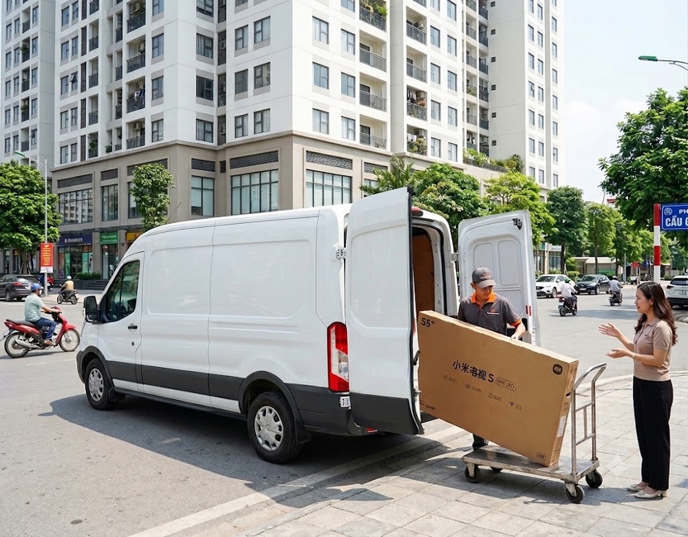 tivi xiaomi thai nguyen giao hang tan noi