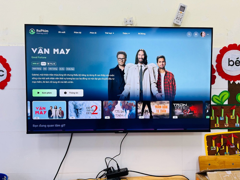 tivi Xiaomi cho phòng khách chung cư Thái Nguyên