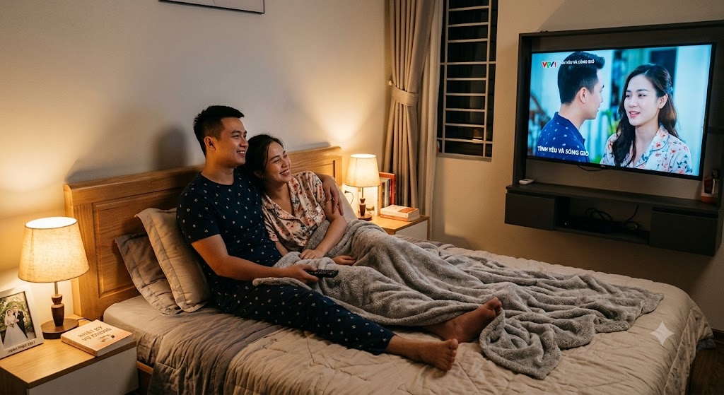 Tivi Xiaomi nhỏ gọn cho phòng ngủ Thái Nguyên – Gợi ý kích thước phù hợp